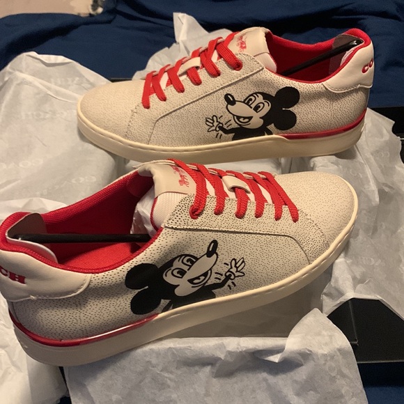 Coach Mickey Mouse Low Top brand new NEVER WORN! - Picture 2 of 5